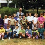 Sextaner (5b) des Schuljahres 1990/91: untere Reihe (von links):